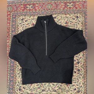 Everlane Quarter Zip Sweatee